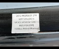 TRAVERSA RINFORZO PARAURTI POSTERIORE PEUGEOT 208 - 7