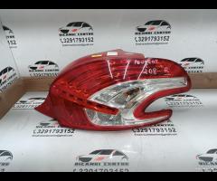 FANALE STOP POSTERIORE DX 2012 PEUGEOT 208 BERLINA - 10