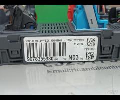 CENTRALINA BSI PORTA FUSIBILI 2012 PEUGEOT 208 I 9 - 11