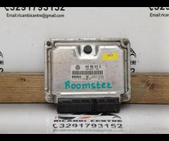 CENTRALINA MOTORE ECU 2007 SKODA ROOMSTER BNV 0459 - 3