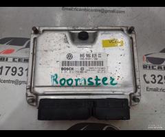 CENTRALINA MOTORE ECU 2007 SKODA ROOMSTER BNV 0459 - 5