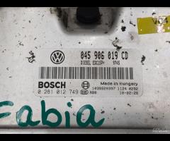 CENTRALINA MOTORE ECU 2010 SKODA FABIA I IIBNV 045 - 4