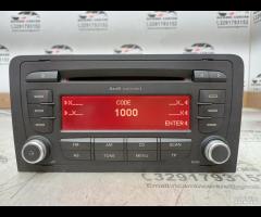 AUTORADIO LETTORE CD AUDI A3 8P1 8PA 8P0035186P 76 - 3