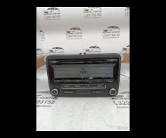 AUTORADIO LETTORE CD 2010 VOLKSWAGEN GOLF VI 1K003 - 2