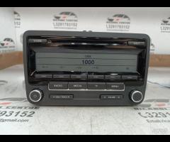 AUTORADIO LETTORE CD 2010 VOLKSWAGEN GOLF VI 1K003 - 3