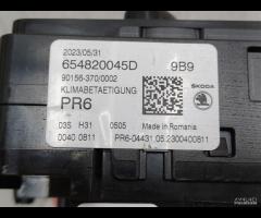 PANNELLO COMANDI CLIMA RISCALDATORE SKODA KAMIQ 20 - 13