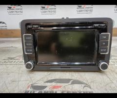 AUTORADIO LETTORE CD VOLKSWAGEN SCIROCCO 2010 3C80 - 2