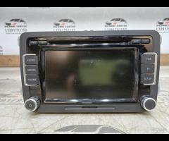 AUTORADIO LETTORE CD VOLKSWAGEN SCIROCCO 2010 3C80 - 3