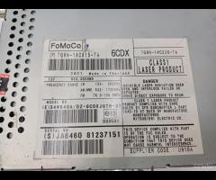 AUTORADIO MULTIMEDIA LETTORE CD JAGUAR XF 2008 7G9 - 6