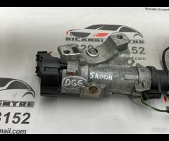 BLOCCHETTO ACCENSIONE CON CHIAVE SKODA FABIA 2012 - 4