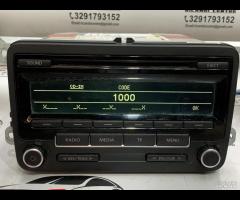 AUTORADIO MULTIMEDIA LETTORE CD VW CADDY 2014 1K00 - 2