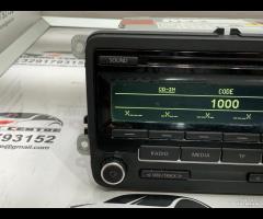 AUTORADIO MULTIMEDIA LETTORE CD VW CADDY 2014 1K00 - 4