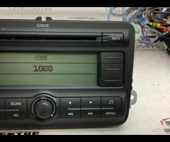 AUTORADIO MULTIFUNZIONE STEREO LETTORE CD SKODA FA - 4