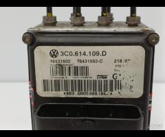 CENTRALINA POMPA ABS VOLKSWAGEN PASSAT 3C0614109D - 3