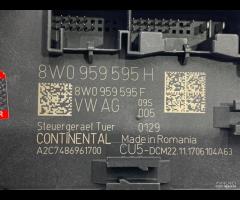 CENTRALINA PORTA POSTERIORE SX/DX AUDI A4 B9 2018 - 9