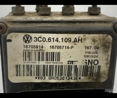 CENTRALINA POMPA ABS VOLKSWAGEN PASSAT 2010 3C0614 - 3