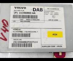 CENTRALINA RADIO RICEVITORE DAB VOLVO V40 / XC60 I