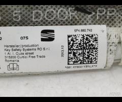 AIRBAG A TENDINA TETTO LATERALE DX SEAT LEON III 5 - 12