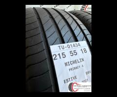 4 PNEUMATICI 215/55 R18 MICHELIN ESTIVE - 8
