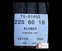 4 PNEUMATICI 225/60 R18 KLEBER ESTIVE 80% - 10