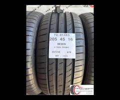 4 PNEUMATICI 205/45 R16 NEXEN ESTIVE 90%