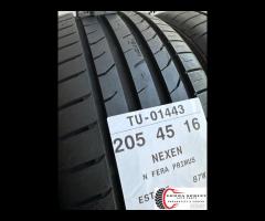 4 PNEUMATICI 205/45 R16 NEXEN ESTIVE 90% - 8