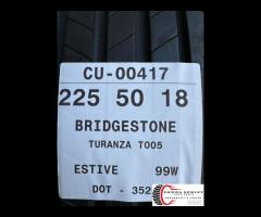 2 PNEUMATICI 225/50 R18 BRIDGESTONE ESTIVE 75% - 5