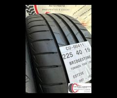 2 PNEUMATICI 225/40 R19 BRIDGESTONE ESTIVE 75% - 4