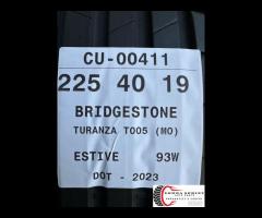 2 PNEUMATICI 225/40 R19 BRIDGESTONE ESTIVE 75% - 5