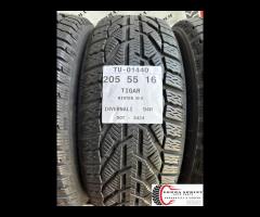 4 PNEUMATICI 205/55 R16 TIGAR INVERNALI SEMINUOVE - 2