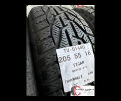 4 PNEUMATICI 205/55 R16 TIGAR INVERNALI SEMINUOVE - 5