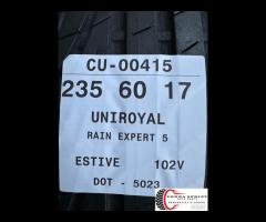 2 PNEUMATICI 235/60 R17 UNIROYAL ESTIVE - 5
