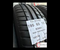 4 PNEUMATICI 195/65 R15 RIKEN ESTIVE 75% - 6