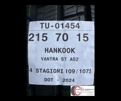 4 PNEUMATICI 215/70 R15C HANKOOK 4 STAGIONI 90% - 9