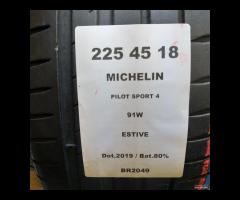 4 GOMME 225 45 18 MICHELIN BR2049