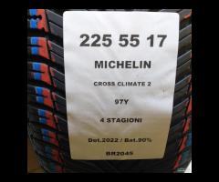 2 GOMME 225 55 17 MICHELIN BR2045