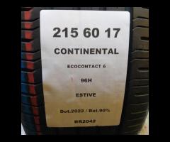 2 GOMME 215 60 17 CONTINENTAL BR2042