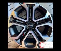 4 CERCHI IN LEGA ORIGINALI RAGGIO 18 JEEP COMPASS