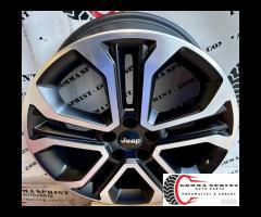 4 CERCHI IN LEGA ORIGINALI RAGGIO 18 JEEP COMPASS