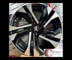 4 CERCHI IN LEGA ORIGINALI RAGGIO 17 PEUGEOT 2008