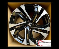 4 CERCHI IN LEGA ORIGINALI RAGGIO 17 PEUGEOT 2008