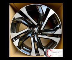 4 CERCHI IN LEGA ORIGINALI RAGGIO 17 PEUGEOT 2008 - 7