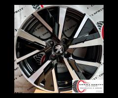 4 CERCHI IN LEGA ORIGINALI RAGGIO 17 PEUGEOT 208