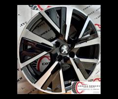 4 CERCHI IN LEGA ORIGINALI RAGGIO 17 PEUGEOT 208