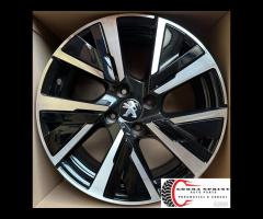 4 CERCHI IN LEGA ORIGINALI RAGGIO 17 PEUGEOT 208