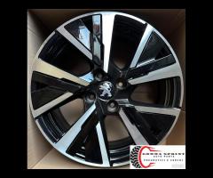 4 CERCHI IN LEGA ORIGINALI RAGGIO 17 PEUGEOT 208 - 6