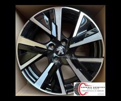 4 CERCHI IN LEGA ORIGINALI RAGGIO 17 PEUGEOT 208 - 7