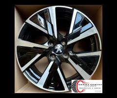 4 CERCHI IN LEGA ORIGINALI RAGGIO 17 PEUGEOT 208 - 8