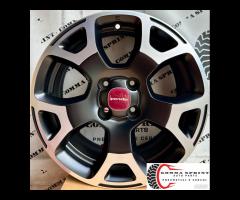 4 CERCHI IN LEGA ORIGINALI RAGGIO 15 FIAT PANDA