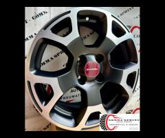 4 CERCHI IN LEGA ORIGINALI RAGGIO 15 FIAT PANDA